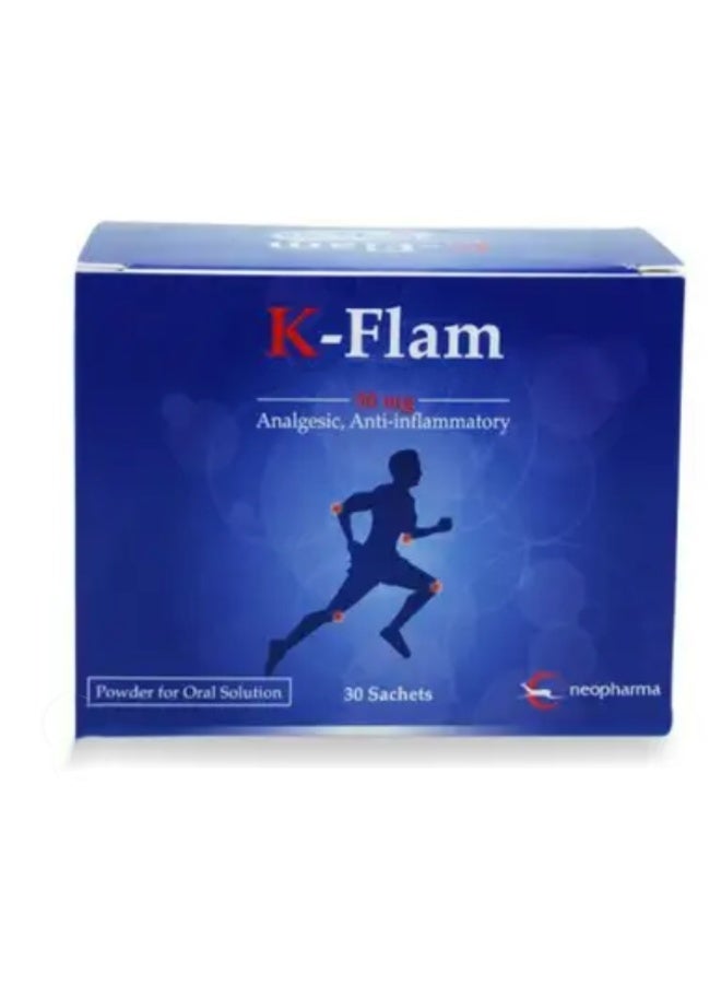 K-Flam 50mg Powder for Oral Suspension – 30 Sachets
